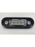 Габаритный фонарь диодный 4 LED белый