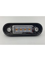 Габаритний ліхтар діодний 4 LED жовтий