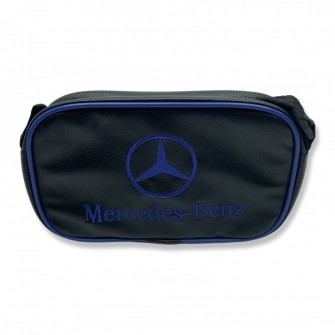 Сумка из экокожи MERCEDES синего цвета