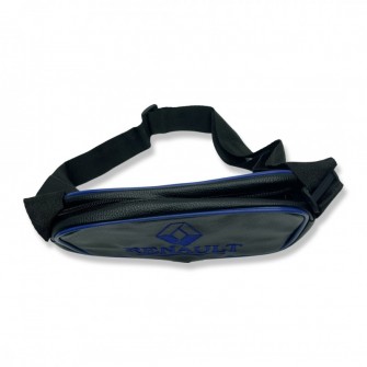 Сумка из экокожи RENAULT синего цвета.