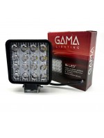 Фара рабочая 8-110 В 16 LED алюминиевый корпус