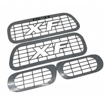 Накладки на фари та протитуманні фари DAF XF 105 з нержавіючої сталі