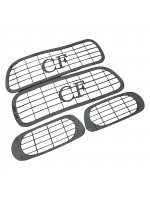 Накладки на фары и противотуманные фары DAF CF из нержавейки