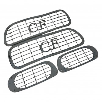 Накладки на фари та протитуманні фари DAF CF з нержавіючої сталі