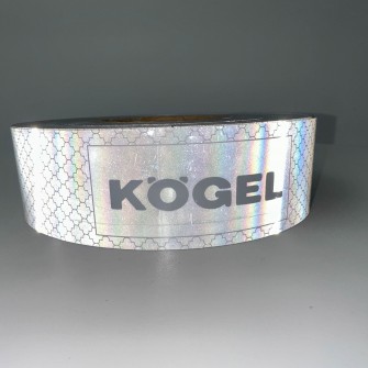 Світловідбивна стрічка біла Kogel E13