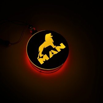 Габарит на зеркала "Серьги" MAN КРАСНО-ЖЕЛТЫЕ