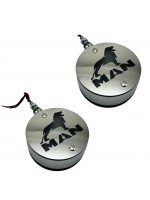 Габарит на зеркала "Серьги" MAN КРАСНО-ЖЕЛТЫЕ