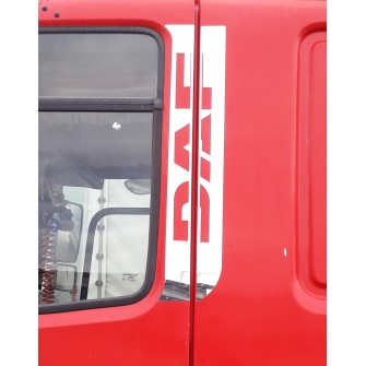Накладки на стійки дверей DAF CF нержавіюча сталь