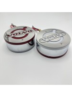 Габарит на зеркала "Серьги" VOLVO КРАСНО-БЕЛЫЕ LED