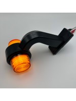 Габаритний ліхтар діодний 12-24В HOLLAND STYLE 15 см НЕОН жовтий-жовтий