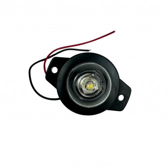 Габаритный фонарь диодный 12-24В 1LED белый