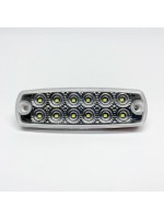 Габаритный фонарь диодный 12-24В 12LED белый