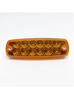 Габаритний ліхтар діодний 12-24В 12LED жовтий