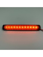 Фонарь габаритный диодный 24В 12LED желтый