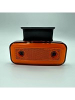 Габаритний ліхтар діодний 12-24В НЕОН з кронштейном жовтий