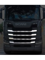 Накладки на решітку радіатора SCANIA NG SK S/R з нержавіючої сталі