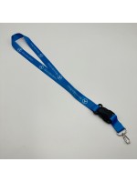 Шнурок для ключей с надписью MERCEDES синий