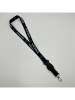 Шнурок для ключей с надписью VOLVO черный