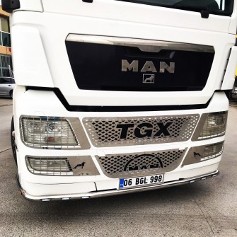 Дуга нижняя из нержавейки MAN TGS E5