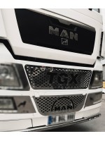 Накладки на переднюю решетку MAN TGX Е5 нержавеющая сталь