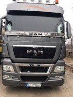 Накладка под лобовое стекло из нержавейки MAN TGX/TGA XXL