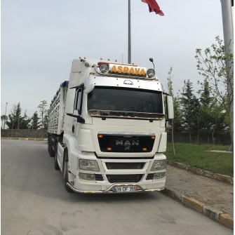 Дуга нижняя из нержавейки двойная MAN TGX E5