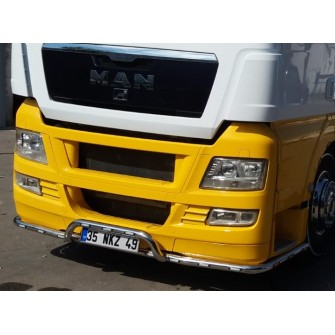 Дуга нижняя из нержавейки двойная MAN TGX E5