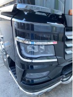 Накладки на фары MAN TGX 2021 нержавейка