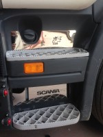 Накладки на ступеньки внутренние Scania 2004-2016 нержавейка