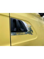Накладка на дверные ручки SCANIA 1998-2016г нержавейка
