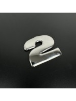 Накладка на цифру 2 SCANIA 2004-2016 нержавеющая сталь