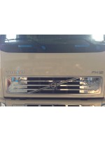 Накладки на переднюю решетку верх Volvo FH12 нержавеющая сталь