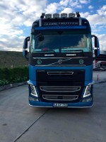 Дуга нижняя Volvo FH4 ​​нержавеющая сталь