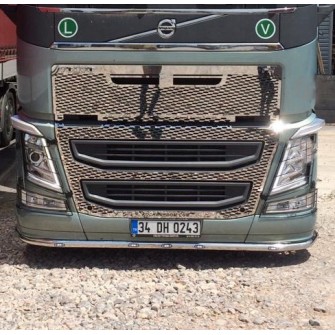 Накладка на решетку радиатора Volvo FH4 2013-2020 нержавейка
