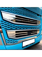 Накладки на решітку радіатора Volvo FH4 2021 нержавіюча сталь
