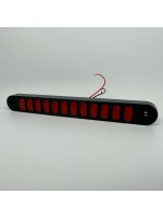 Фонарь габаритный диодный 12-24v 24cм 12LED красный