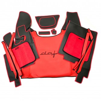 Коврик Эко-кожа MIRAGE DAF 105 автомат Красный