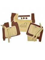 Килимок Еко-шкіра MIRAGE MAN TGX 2 ящики автомат Бежевий