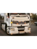 Накладки на переднюю решетку RENAULT PREMIUM DXI из нержавейки