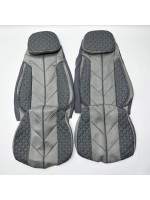 Чехлы на сиденье SCANIA R-G Серые с подушкой