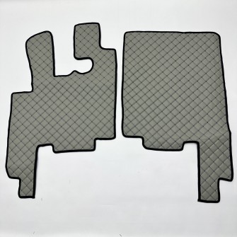 Килимок Еко-шкіра DAF XF105 Автомат Сірий