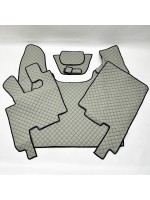 Килимок Еко-шкіра DAF XF105 Автомат Сірий