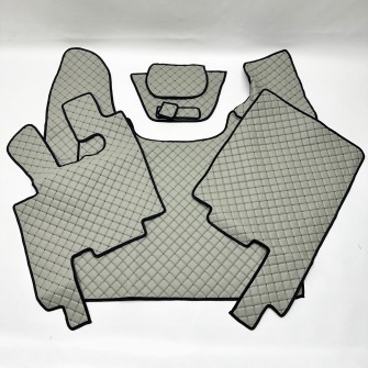 Килимок Еко-шкіра DAF XF105 Автомат Сірий