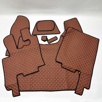 Килимок Еко-шкіра DAF XF105 Механіка Коричневий