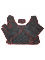 Килимок Еко-шкіра DAF XF106 Автомат Чорні
