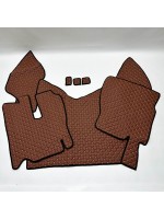 Килимок Еко-шкіра RENAULT Premium 440-450-460 Коричневий