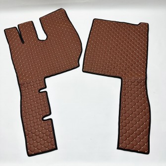 Килимок Еко-шкіра VOLVO FH13 2010-2014 автомат Коричневий