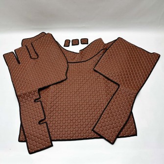 Килимок Еко-шкіра VOLVO FH13 2010-2014 автомат Коричневий