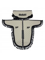 Шторки эко-кожа "DAF" Белые PREMIUM