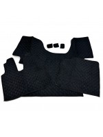 Коврик вельвет MAN TGS 2021-2023 Автомат Черный